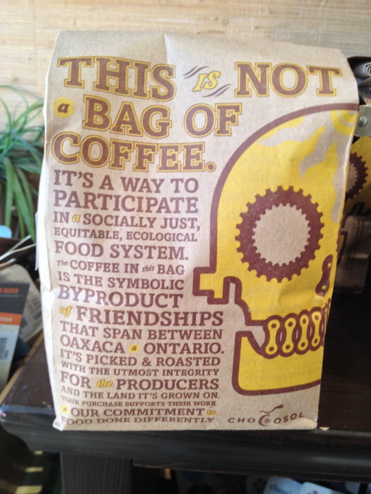 This is Not a Bag of Coffee